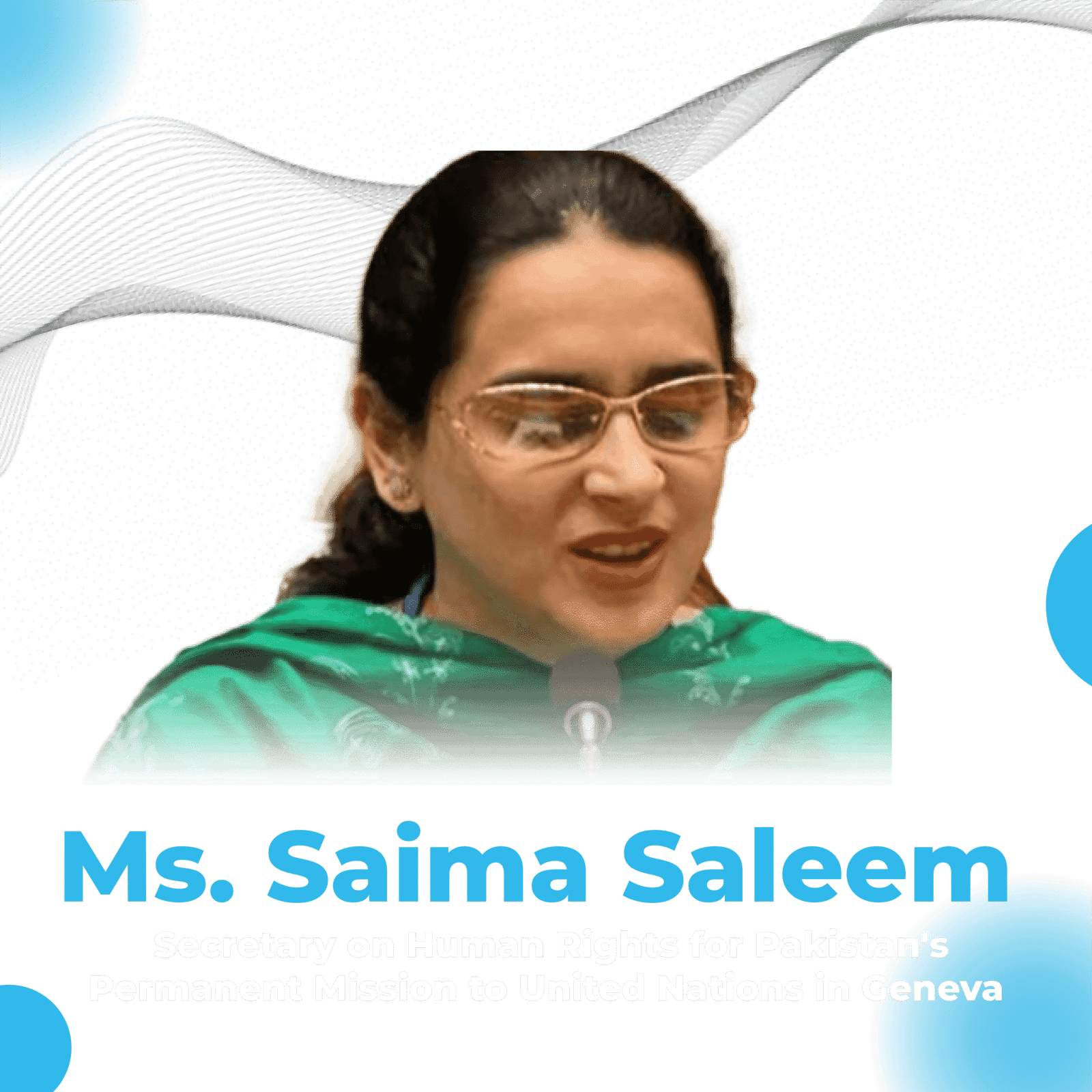 Ms. Saima Saleem